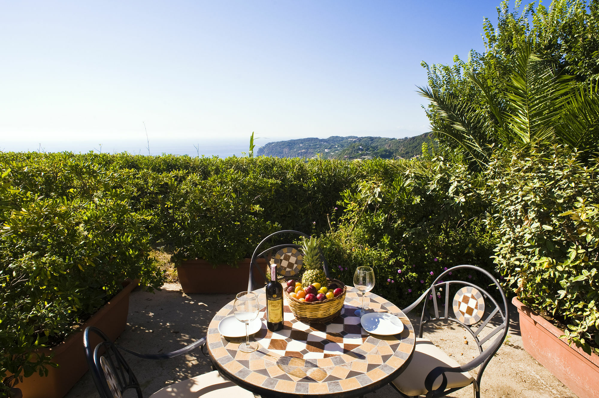 Hotel Poggio Del Sole Forio di Ischia Étterem fotó